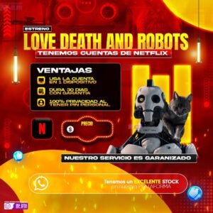 CUENTA COMPLTEA NETFLIX ORIGINAL